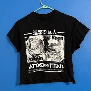 Black Attack on Titan Graphic T-Shirt
